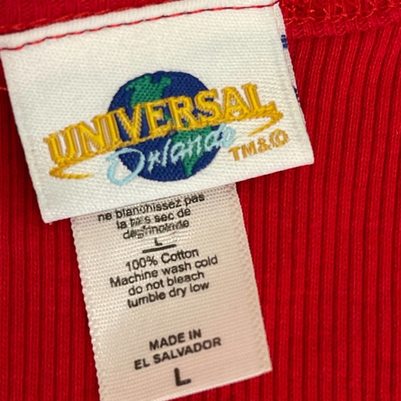 Universal Studios Thing 1 Tank Top Women Sz L Gently used - Picture 6 of 7